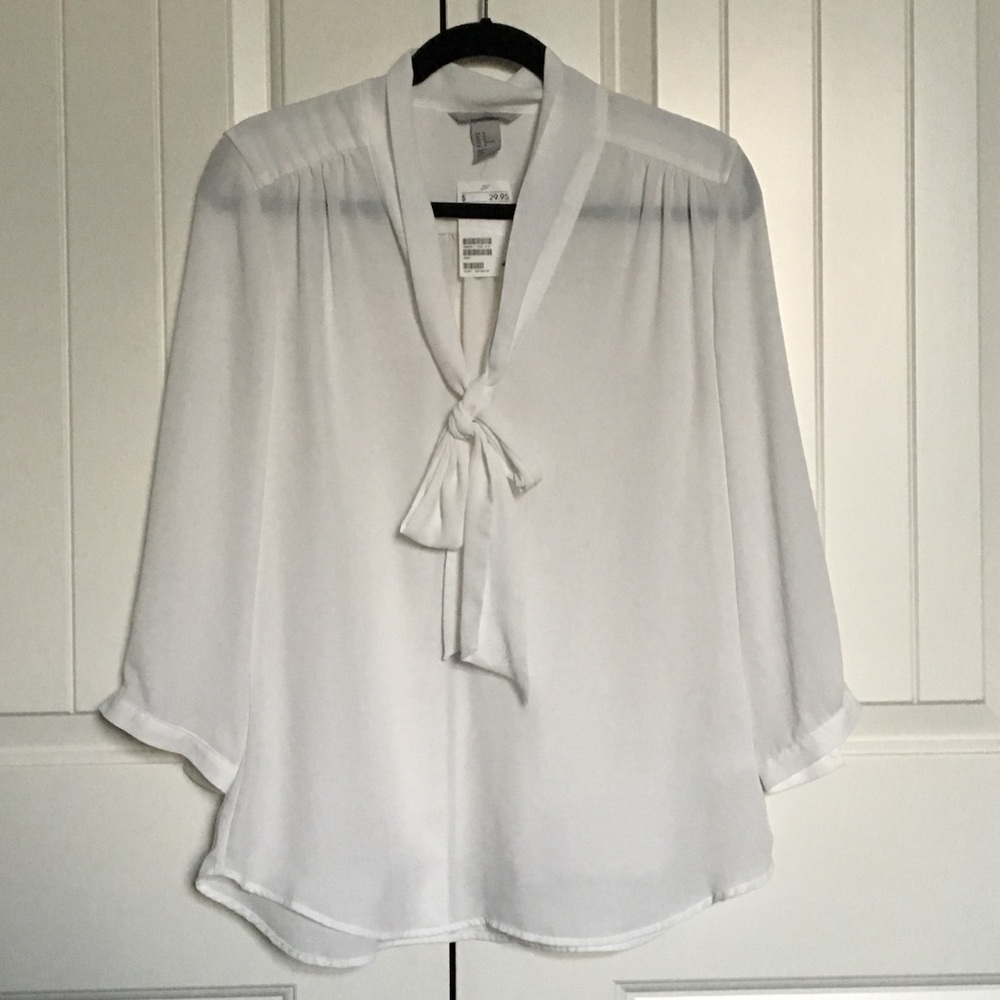 Now collared H&M blouse